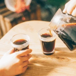 [Simply HARIO Series] V60 Glass Dripper & Server Set -Hario Europe 20201217 TAR 7297web