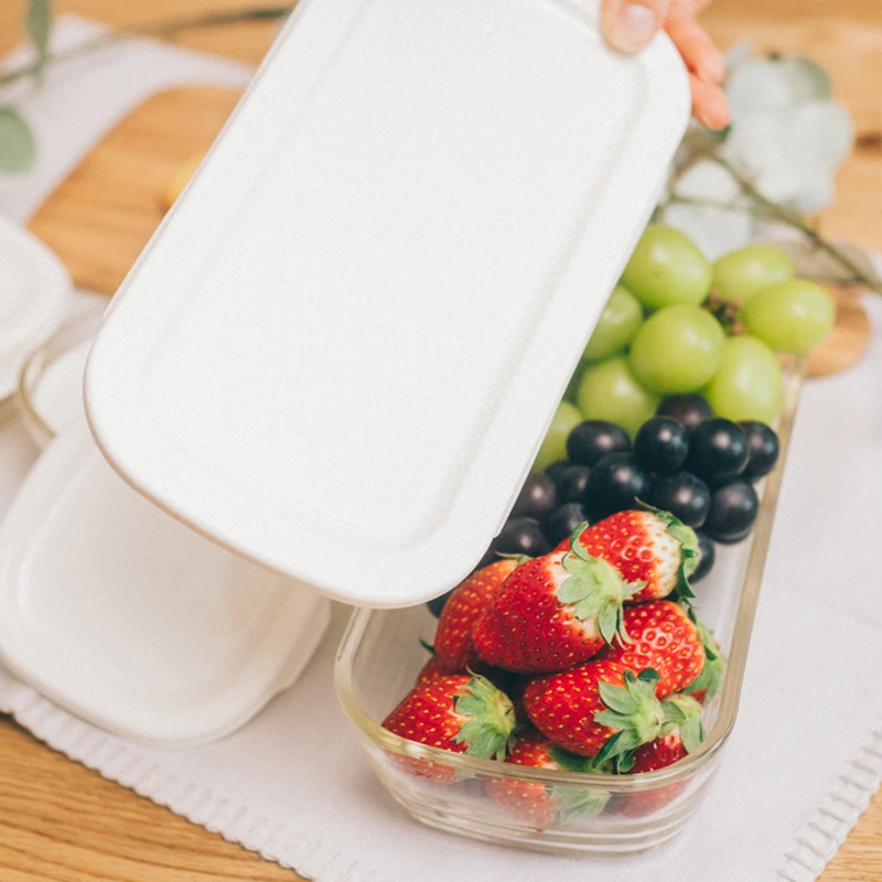 Heatproof Glass Container (Oven/Microwave-safe) 4 Heatproof Glass Container (Oven/Microwave-safe) - Afbeelding 4