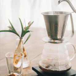 Double Stainless Dripper Kasuya Model 14 Double Stainless Dripper Kasuya Model -Hario Europe 20210303 TAR 0626web