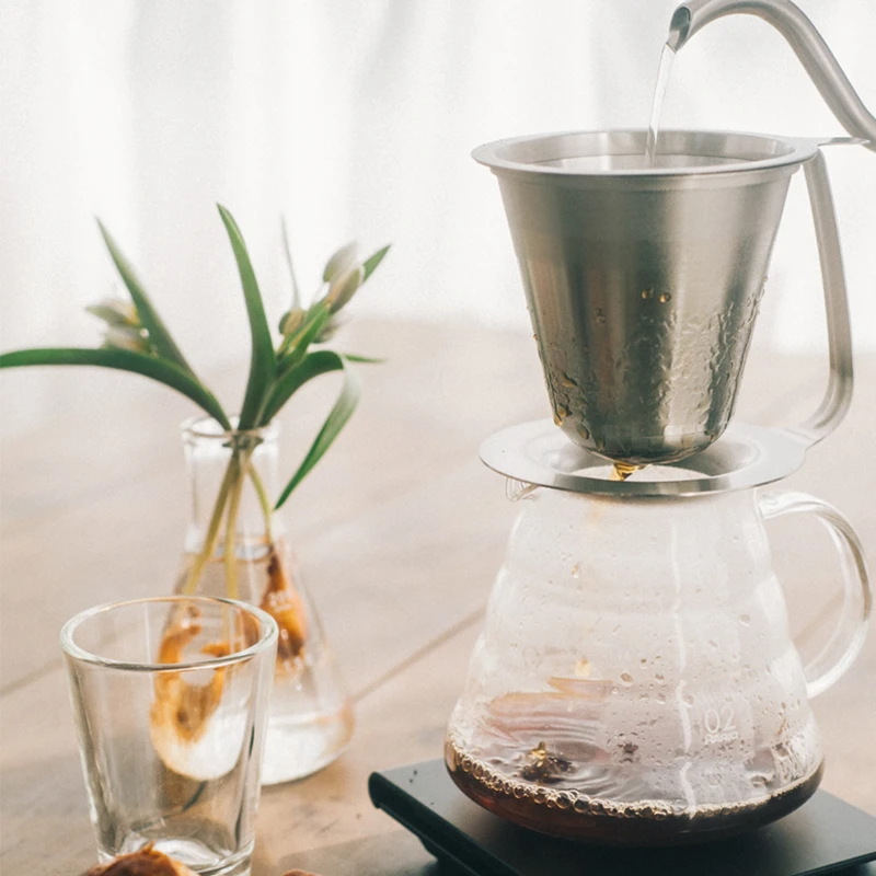 Double Stainless Dripper Kasuya Model 7 Double Stainless Dripper Kasuya Model - Afbeelding 7