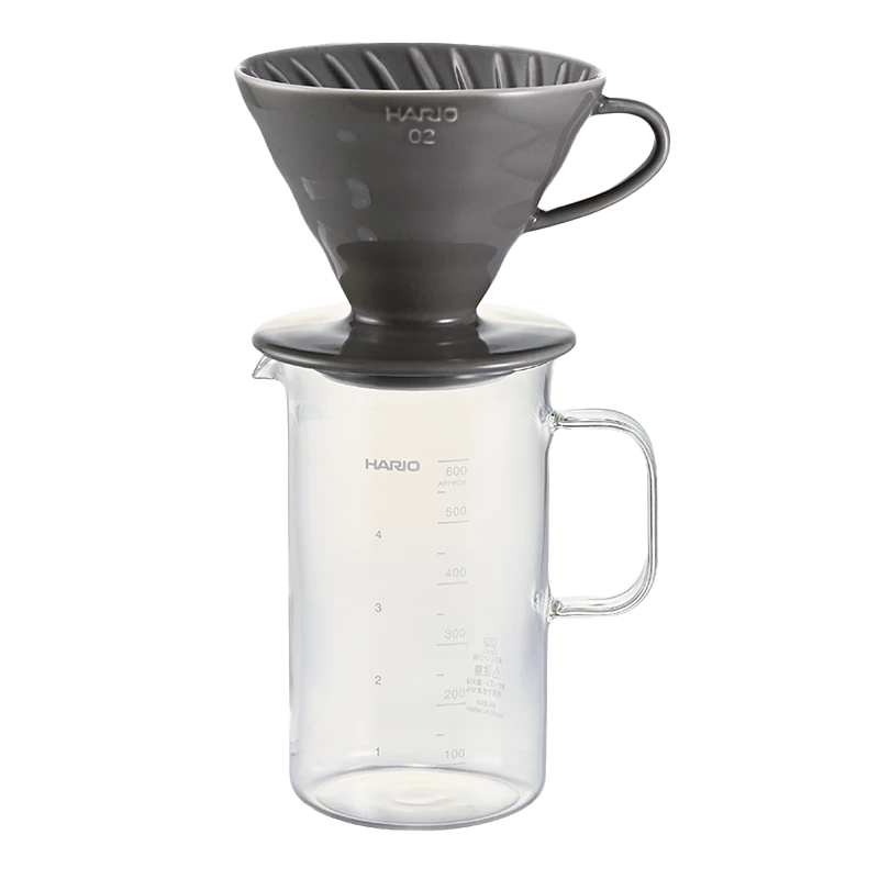 Beaker Server & V60 Dripper Set 1 Beaker Server & V60 Dripper Set