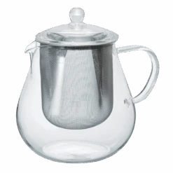 Heatproof Glass Leaf Teapot Clear, 450/700mL 13 Heatproof Glass Leaf Teapot Clear, 450/700mL -Hario Europe CHC 70T Web01