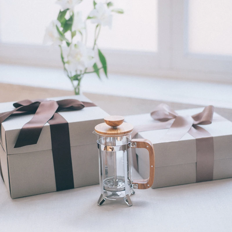 Coffee Press Olive Wood 7 Coffee Press Olive Wood - Afbeelding 7