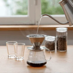 Double Mesh Metal Dripper 11 Double Mesh Metal Dripper -Hario Europe DMD 01 img web