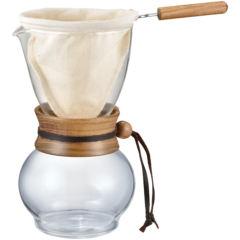 Drip Pot Wood Neck, 240/480mL 2 Drip Pot Wood Neck, 240/480mL - Afbeelding 2