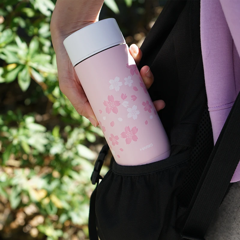 HARIO Stick Bottle Sakura, 350mL 6 HARIO Stick Bottle Sakura, 350mL - Afbeelding 6