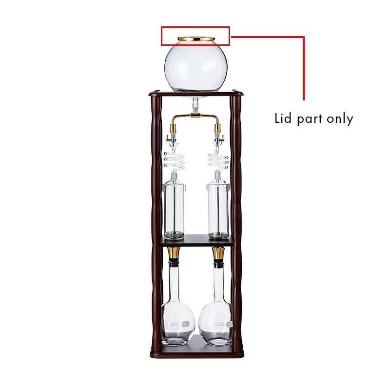 F-WDW-20 / Lid For Upper Glass Bowl For Water Dripper Wood 1 F-WDW-20 / Lid For Upper Glass Bowl For Water Dripper Wood