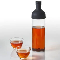 Cold Brew Tea Bottle Glass Cup Set 750mL 10 Cold Brew Tea Bottle Glass Cup Set 750mL -Hario Europe FIHU 2012B image