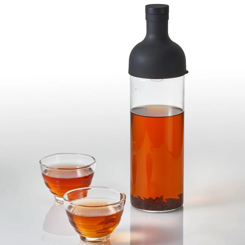 Cold Brew Tea Bottle Glass Cup Set 750mL 4 Cold Brew Tea Bottle Glass Cup Set 750mL - Afbeelding 4