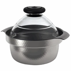 IH Stainless Steel Rice Cooker With Glass Lid
