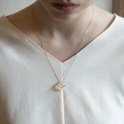 Gold Leaf Series: Eternal Necklace -Hario Europe HAA ETH 001N 02