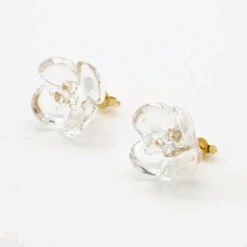 Tsubaki Clear Earrings
