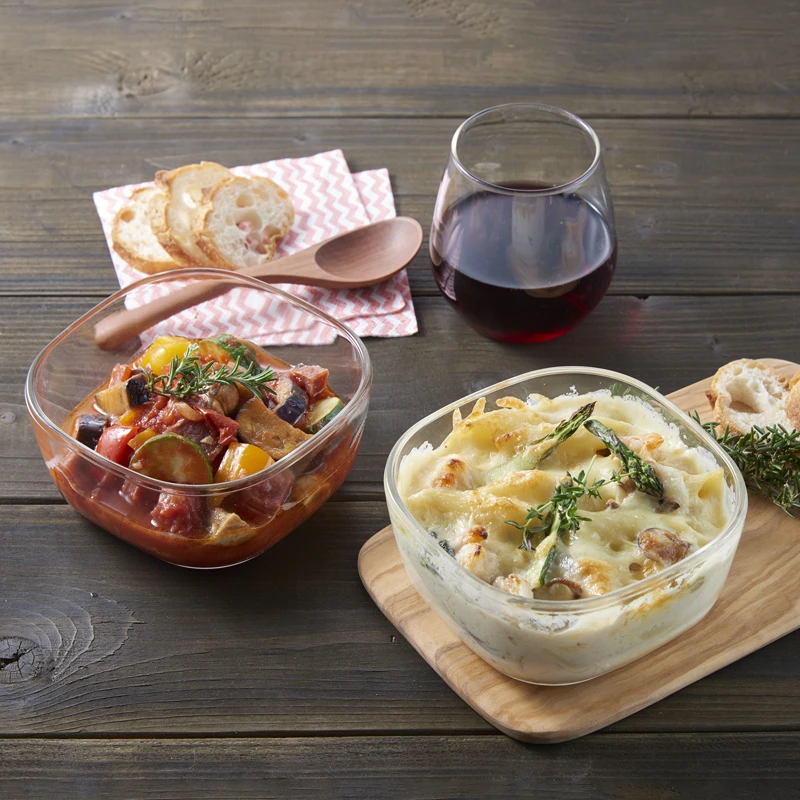 Heatproof Glass Container (Oven/Microwave-safe) 7 Heatproof Glass Container (Oven/Microwave-safe) - Afbeelding 7