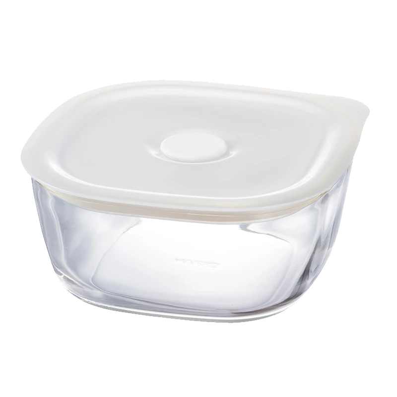 Heatproof Glass Container, 600mL (Oven/Microwave-safe) 1 Heatproof Glass Container, 600mL (Oven/Microwave-safe)