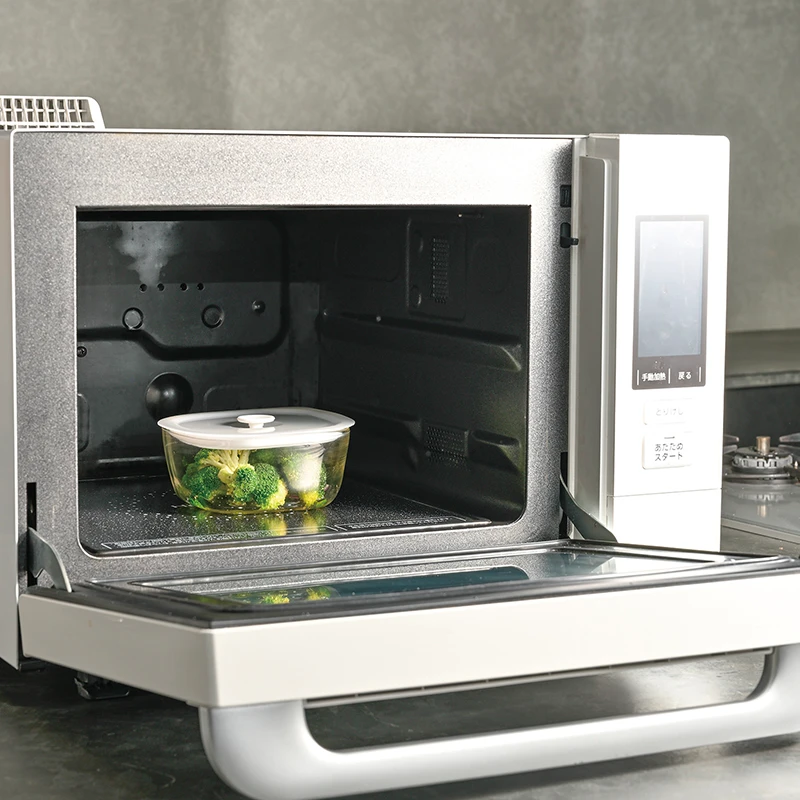 Heatproof Glass Container, 600mL (Oven/Microwave-safe) 5 Heatproof Glass Container, 600mL (Oven/Microwave-safe) - Afbeelding 5