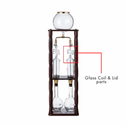 L-WDW-20 / Glass Coil & Lid For Water Dripper