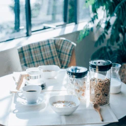 Heatproof Glass Canister, 800/1,000mL -Hario Europe MCN 300B web05