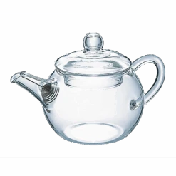 Heatproof Glass Teapot Round