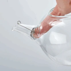 Heatproof Glass Teapot Round -Hario Europe QSM 1 web02