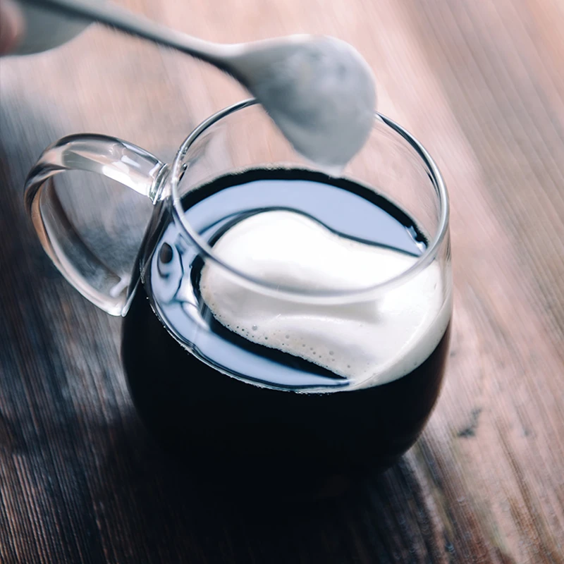 Heatproof Glass Round Mug, 2pcs Set 3 Heatproof Glass Round Mug, 2pcs Set - Afbeelding 3