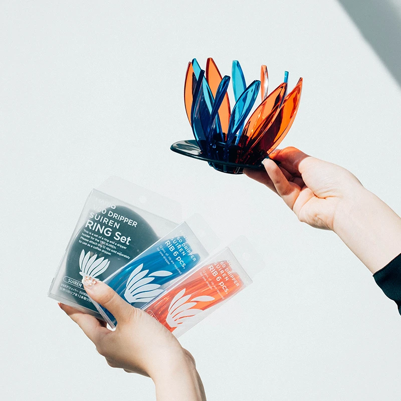 V60 Suiren Dripper Ring Set 2 V60 Suiren Dripper Ring Set - Afbeelding 2