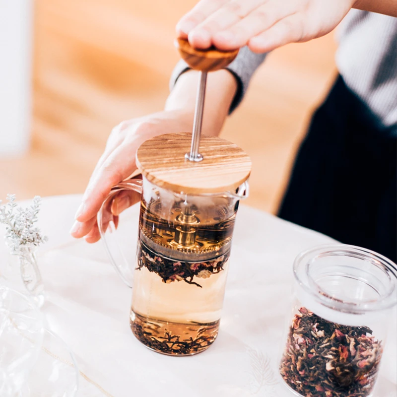 Wood Tea & Coffee Press, 300/600mL 6 Wood Tea & Coffee Press, 300/600mL - Afbeelding 6