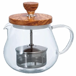 Wood Pull-up Tea Maker Teaor, 450/700mL