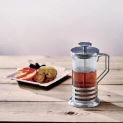 Tea & Coffee Press Bright, 300/600mL 6 Tea & Coffee Press Bright, 300/600mL -Hario Europe THJ 2HSV tea square