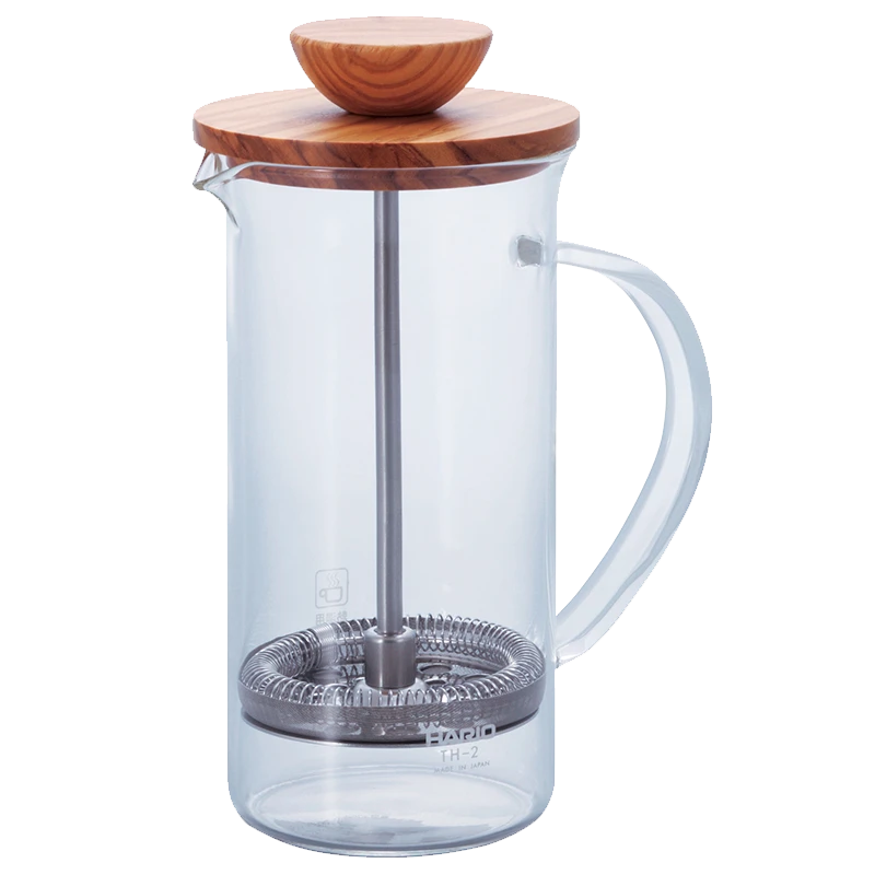 Wood Tea & Coffee Press, 300/600mL 1 Wood Tea & Coffee Press, 300/600mL