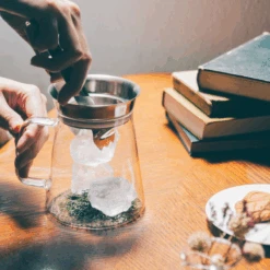 Tea Server Simply With Strainer Lid, 450/700mL -Hario Europe TS 70 HSV web04