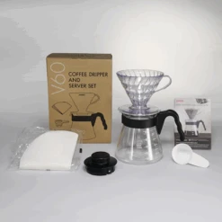 V60 Coffee Dripper And Server Set, 02 Size