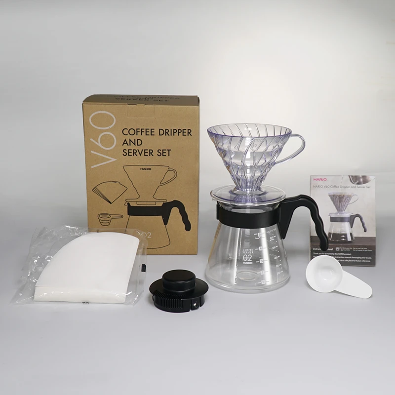 V60 Coffee Dripper And Server Set, 02 Size 1 V60 Coffee Dripper And Server Set, 02 Size