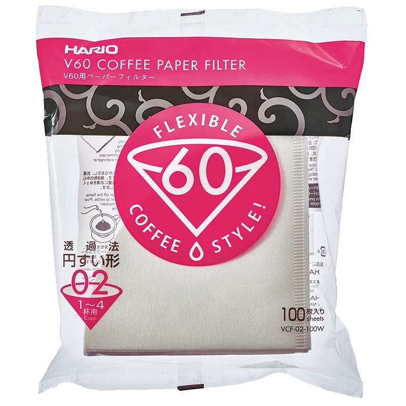 V60 Filter Paper, 02 Size (100 Pcs) 1 V60 Filter Paper, 02 Size (100 Pcs)