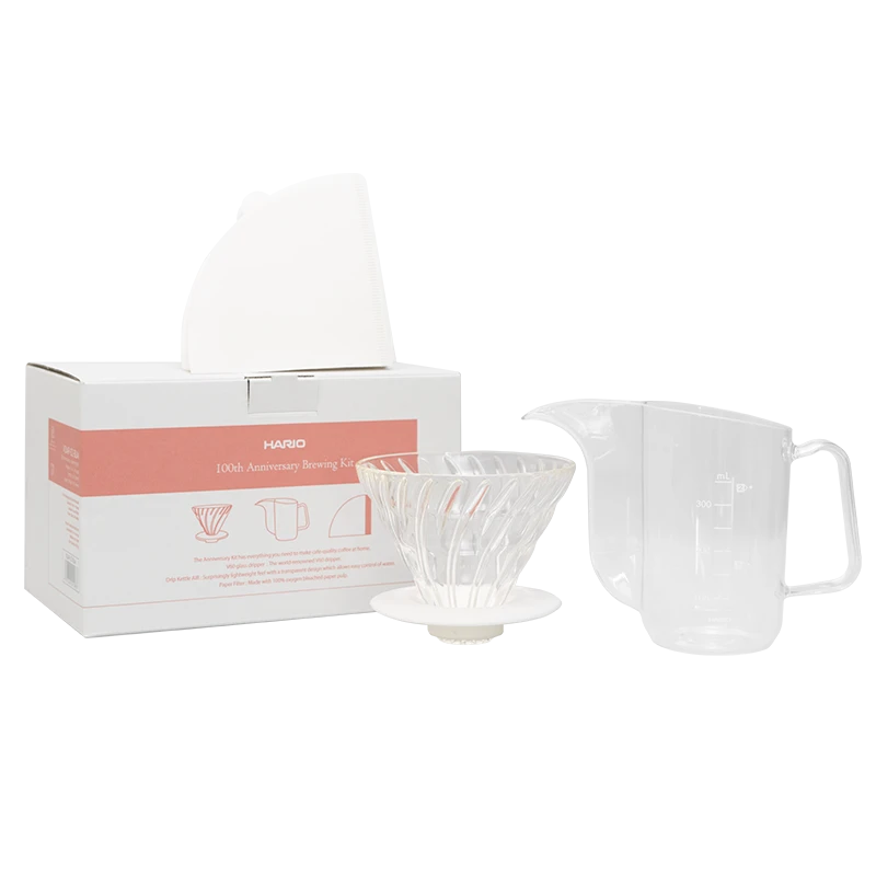 HARIO 100th Anniversary Brewing Kit 1 HARIO 100th Anniversary Brewing Kit