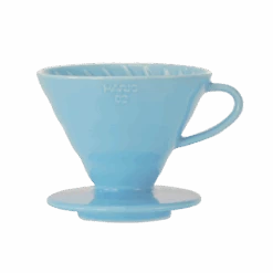 V60 Ceramic Colour Drippers, 02 Size -Hario Europe VDC 02 BU Light Blue web