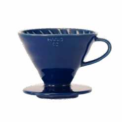 V60 Ceramic Colour Drippers, 02 Size -Hario Europe VDC 02 IBU Indigo Blue web