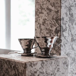 V60 Metallic Colour Ceramic Dripper, 02 Size 18 V60 Metallic Colour Ceramic Dripper, 02 Size -Hario Europe VDC 02 SL TW web02
