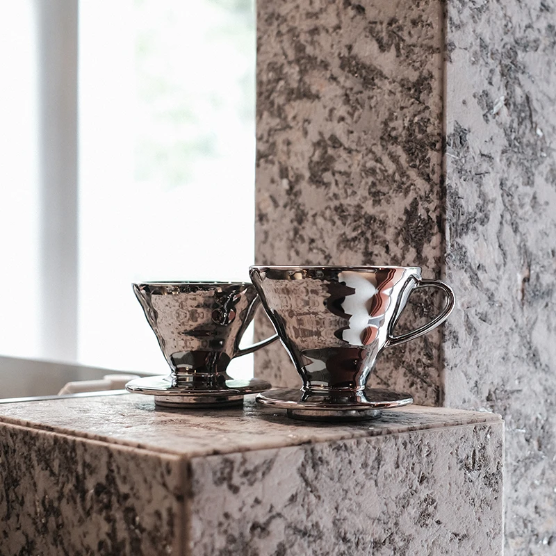 V60 Metallic Colour Ceramic Dripper, 02 Size 8 V60 Metallic Colour Ceramic Dripper, 02 Size - Afbeelding 8