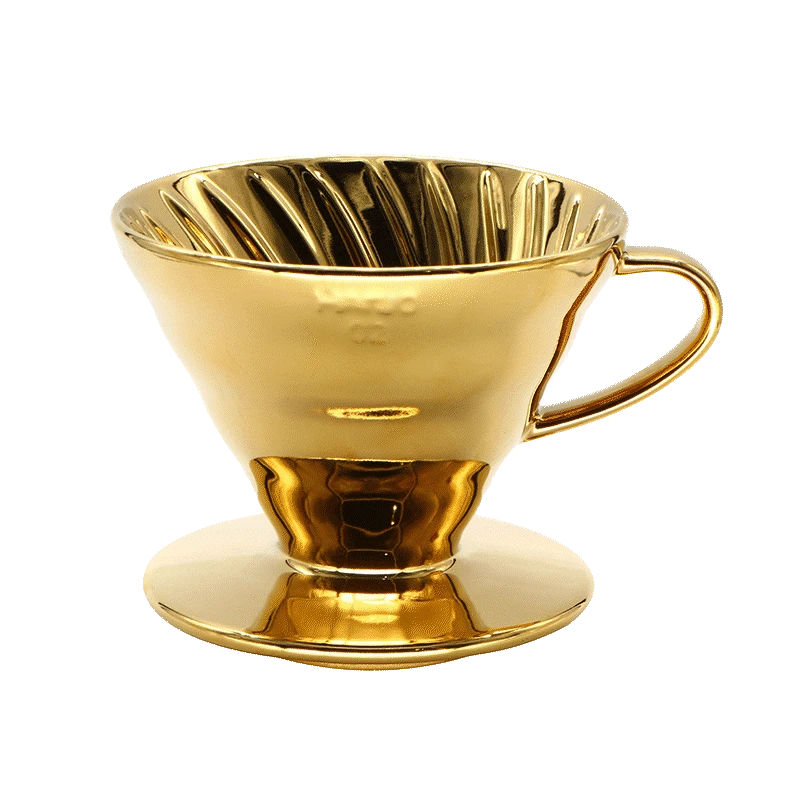 V60 Metallic Colour Ceramic Dripper, 02 Size 1 V60 Metallic Colour Ceramic Dripper, 02 Size