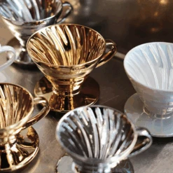 V60 Metallic Colour Ceramic Dripper, 02 Size 14 V60 Metallic Colour Ceramic Dripper, 02 Size -Hario Europe VDC TW web01