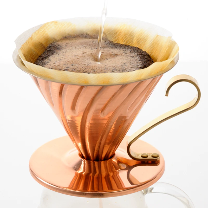 V60 Copper Dripper, 02 Size 2 V60 Copper Dripper, 02 Size - Afbeelding 2