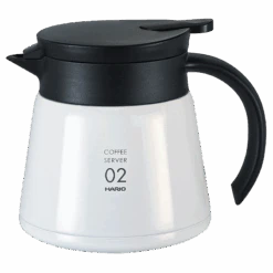 V60 Heat-Retaining Stainless Server, 600/800mL -Hario Europe VHS 60W web