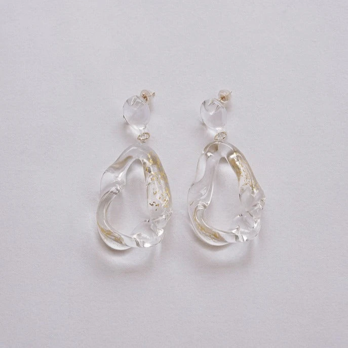 Gold Leaf Series: Aurora Earrings 1 Gold Leaf Series: Aurora Earrings